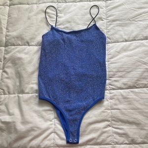 Forever 21 Sparkly bodysuit